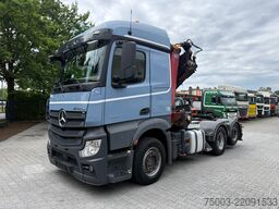 Mercedes-Benz Actros 2548 LS 6X2 Kran HMF 3220 bis 16 Meter