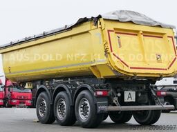 SCHMITZ CARGOBULL SGF S3 Kippmulde  25 m³ Plane Liftachse