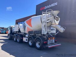 MAN TGS 33.460 6x4 +Mixeroplegger 12 m3 met Motor