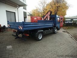 MERCEDES-BENZ 815 Atego Dreiseitenkipper Atlas 60.1 Kran Greif