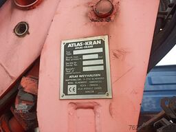 MERCEDES-BENZ 815 Atego Dreiseitenkipper Atlas 60.1 Kran Greif