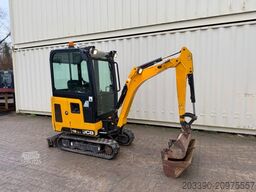 JCB 16C-1 /2021 BJ/829 H/verbr. Laufwerk/3xLöffel