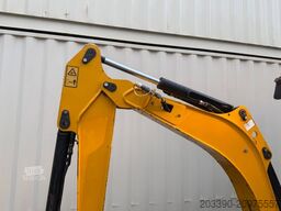 JCB 16C-1 /2021 BJ/829 H/verbr. Laufwerk/3xLöffel