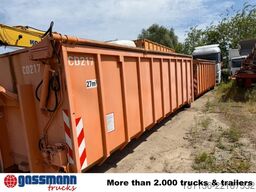  Abrollcontainer mit hydr. Deckel ca. 27m³