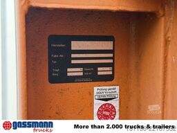  Abrollcontainer mit hydr. Deckel ca. 27m³