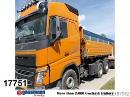Volvo FH 540 6x4, Alu-Bordwände, liftbare