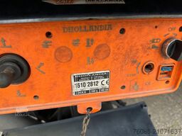 Van Hool 3 assige kasten trailer LBW LAADKLEP 2500kg