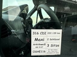 Mercedes-Benz Sprinter 316 CDI Maxi Schwingsitz Kamera Navi