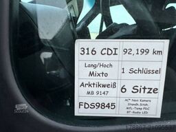 Mercedes-Benz Sprinter 316 CDI L2 Mixto LED Webasto Sortimo Navi