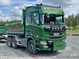 Scania R660 6x4 Snow Plow Equipped Tipper Truck – Only 10