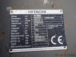 Hitachi ZW220 articulated loader / 2 buckets