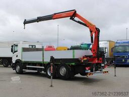 SCANIA G 450, EURO 6, 6X2, LIFTING AXLE, PALFINGER