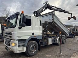 DAF CF 85.460 DREISEITENKIPPER+KRAN HIAB XS166 HIDUO
