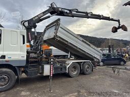 DAF CF 85.460 DREISEITENKIPPER+KRAN HIAB XS166 HIDUO