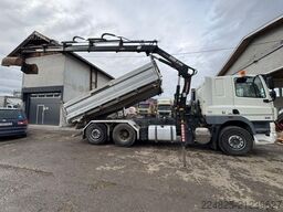 DAF CF 85.460 DREISEITENKIPPER+KRAN HIAB XS166 HIDUO