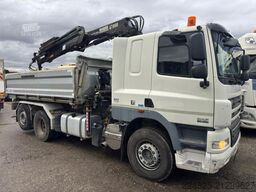 DAF CF 85.460 DREISEITENKIPPER+KRAN HIAB XS166 HIDUO