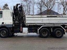 DAF CF 85.460 DREISEITENKIPPER+KRAN HIAB XS166 HIDUO