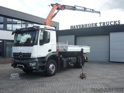Mercedes-Benz Arocs 1832  Euro 6  3 side steel tipper with cr...