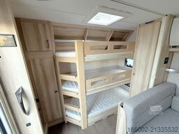 HOBBY De Luxe 560 KMFe 3-er Etagenbett 2.000 kg