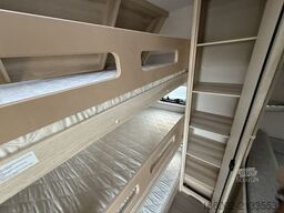 HOBBY De Luxe 560 KMFe 3-er Etagenbett 2.000 kg