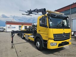 MERCEDES-BENZ ATEGO 1527*FASSI KRAN*SCHIEBEPLATEAU*HUBBRILLE