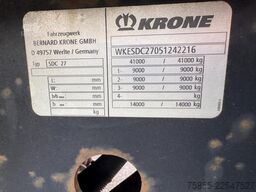 Krone SDC 27 Multichassis / BPW Axles / Liftaxle / Dr...