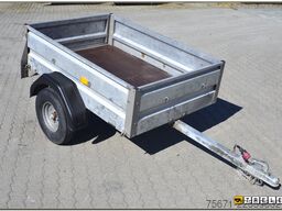 Humbaur HB50 Kastenanhänger 1,50m Stahlbordwände