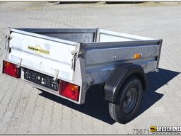 Humbaur HB50 Kastenanhänger 1,50m Stahlbordwände