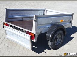 Humbaur HB50 Kastenanhänger 1,50m Stahlbordwände