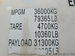 CIMC 20FT SWAP 35.040L, 4 baffles / 5 holes / T11 / ...