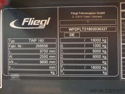 Fliegl 2-Achs Wechselanhänger TWP 180 Mega-EL