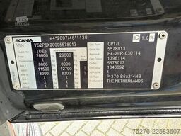 Scania P370 XT 6x2 HMF 3220-K6+Fly jib FJ600-K3 Euro 6D