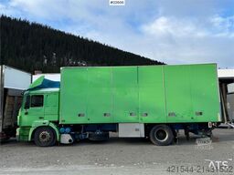 MAN 19.293 4x2 box truck with Zepro lift – repair obje