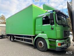 MAN 19.293 4x2 box truck with Zepro lift – repair obje