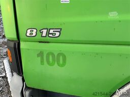 Mercedes-Benz Atego 815 4x2 box truck. Repair object.