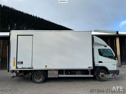 Mitsubishi Fuso 7C18 4x2 box truck with tail lift – repair ob