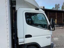 Mitsubishi Fuso 7C18 4x2 box truck with tail lift – repair ob