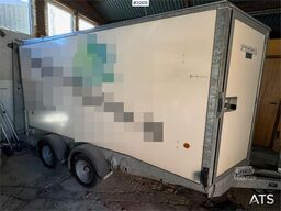 Ifor Williams cabinet trailer w/ Nilfisk High-pressure washer