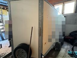 Ifor Williams cabinet trailer w/ Nilfisk High-pressure washer