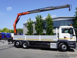 MAN TGS 26.360 Flatbed / Fassi F175 7.7 T /
