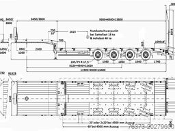 Faymonville MAX Trailer 4-Achs-Tele-Semi-hydr-Rampen