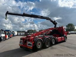 VOLVO FM500 8x2 Pusher Tridem Crane Hiab 099 B3 Radio