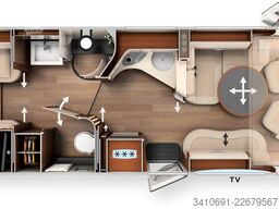 CARTHAGO chic e-line xl I I 61 LE Solar Lithium Bugausbau