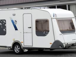 KNAUS Eurostar 450 mit Mover und Vorzelt