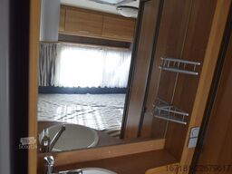 KNAUS Eurostar 450 mit Mover und Vorzelt