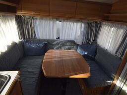 KNAUS Eurostar 450 mit Mover und Vorzelt