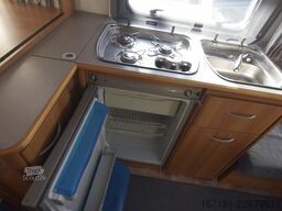 KNAUS Eurostar 450 mit Mover und Vorzelt