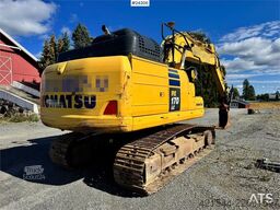 Komatsu PC170LC-11 Excavator with Rototilt, 3 Buckets and