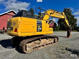 Komatsu PC170LC-11 Excavator with Rototilt, 3 Buckets and