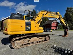 Komatsu PC170LC-11 Excavator with Rototilt, 3 Buckets and
